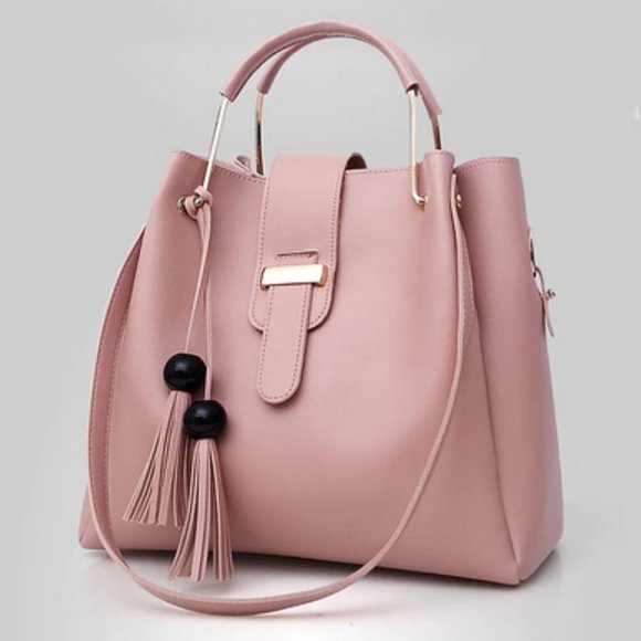 3 Pcs Interchangable Purse Set, Cross Body or Bucket Style - Picture 3 of 5